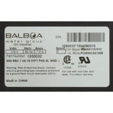 Pump, Bath, Balboa WOW, 115v, 7.5A, OEM, w/ Air Switch : 1050032 - Balboa Water Group - 1050032 - PartsForSpas.com