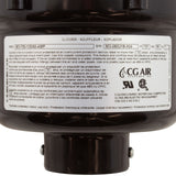 Blower, CG Air Millenium 3, 115v, 7.0A, 3-Spd, 3ft AMP : M3-120/60