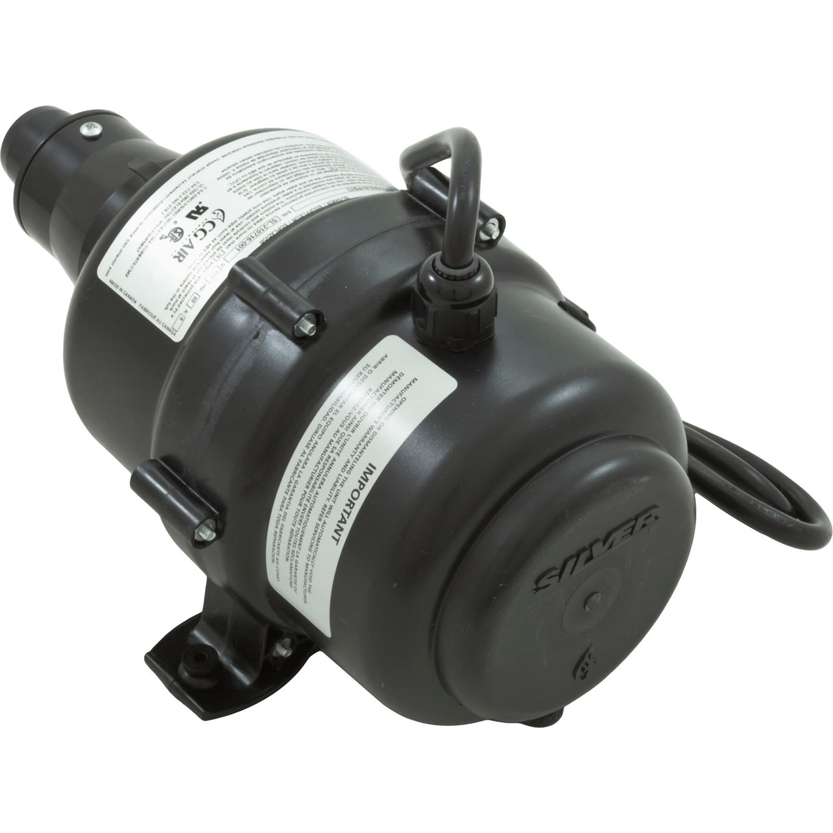 Blower, CG Air, 3-Spd, 115v, 8.0A, w/Air Switch, Heater : SL3350120/60A-N+PB13