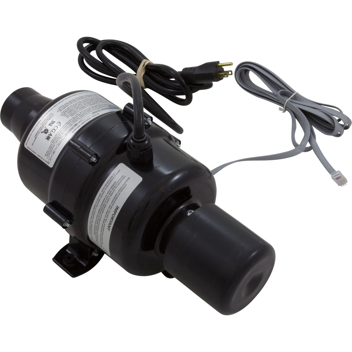 Blower, CG Air Millenium, 115v, 11A, 7ft NEMA, w/Muffler, Heater : MS-600-750-120/60