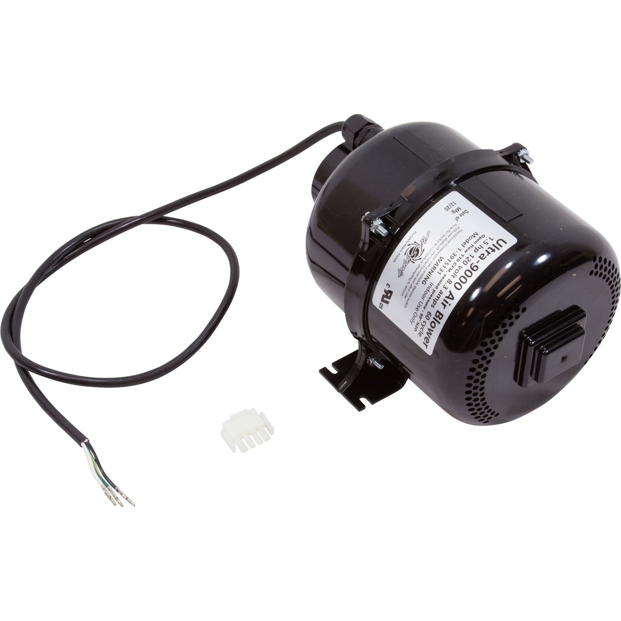 Blower, Air Supply Ultra 9000, 1.5hp, 115v, 8.3A, 4ft AMP : 3915131