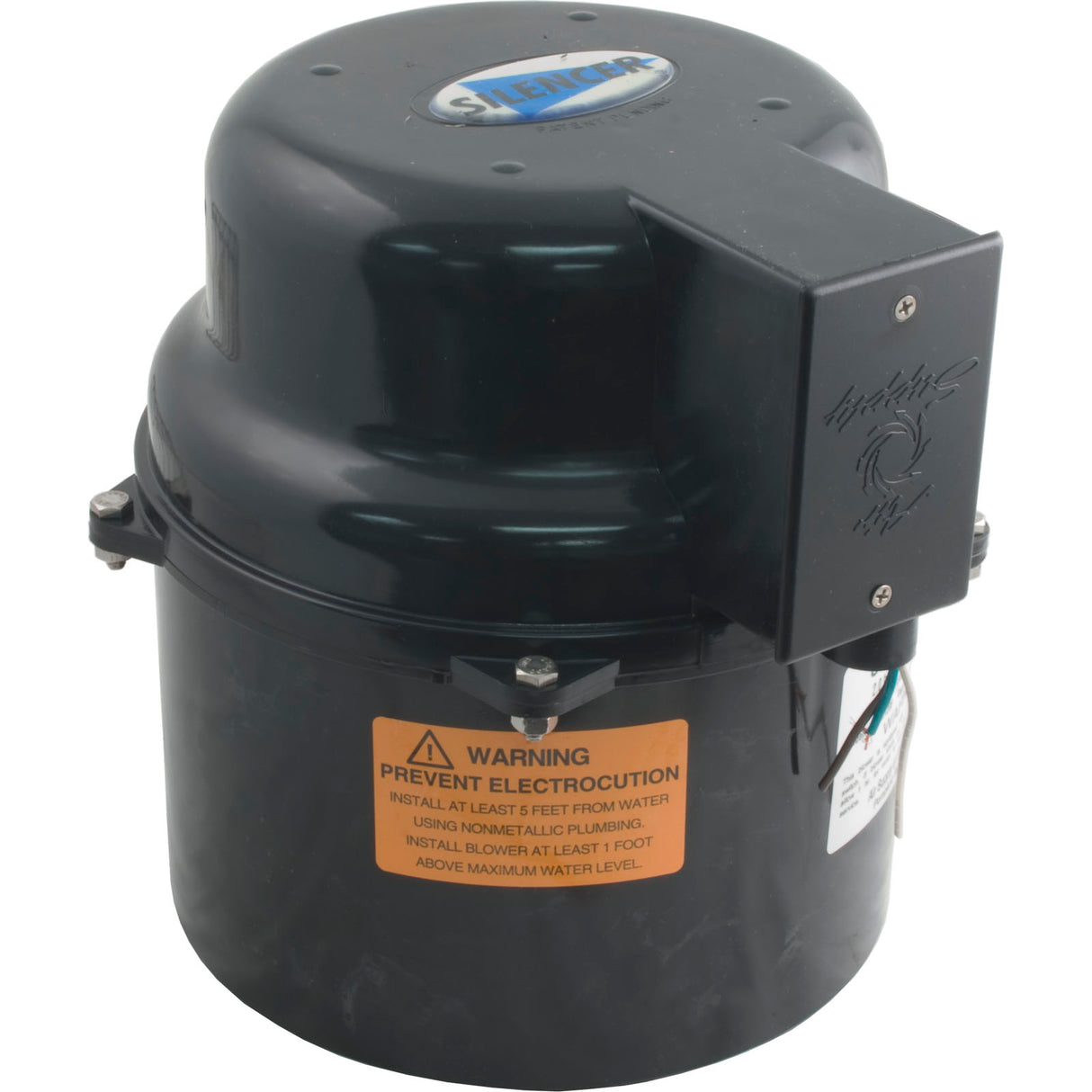 Blower, Air Supply Silencer, 2.0hp, 115v, 11.0A, Hardwire : 6320141