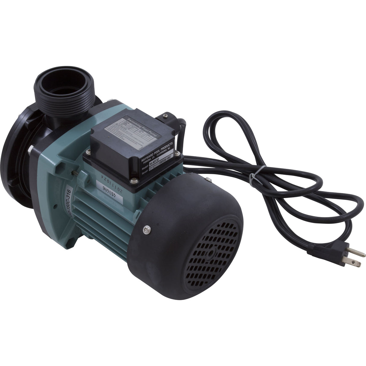 Pump, Hayward VL Series, 115v, 1-Spd, w/o Strainer, OEM : VLX4009 - Hayward - 0610377139472 - PartsForSpas.com