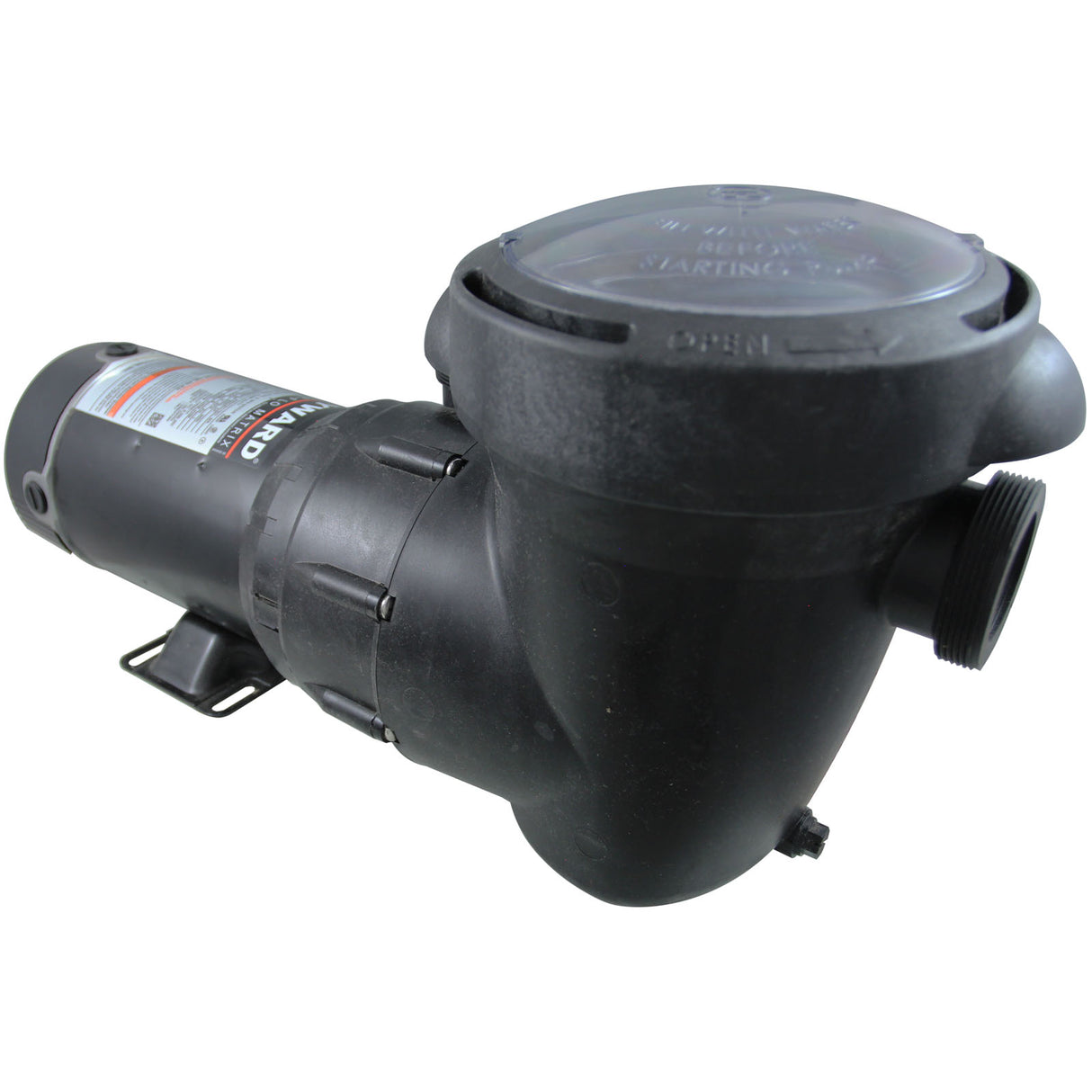 Pump, Hayward PowerFlo Matrix, 1.0hp, 115V, 6" Cord : W3SP1592 - Hayward - 0610377390460 - PartsForSpas.com
