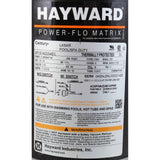Pump, Hayward PowerFlo, 1.5hp, 2-Spd, 115V, 3' Cord : W3SP15932S - Hayward - 0610377386876 - PartsForSpas.com