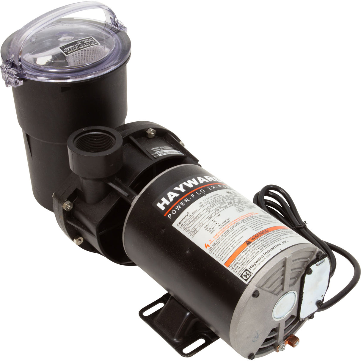 Pump, Hayward PowerFlo LX, 1.0hp, 115v, 1-Spd, 1-1/2", Nema : W3SP1580 - Hayward - W3SP1580 - PartsForSpas.com