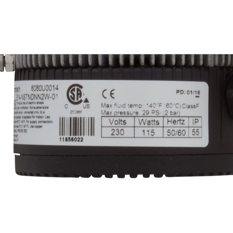 Pump, Circ, Laing E-14, 230v, 1-1/2"mbt, 4ft Amp Cord, OEM : LMB07102983 - Laing/Xylem - 733886733488 - PartsForSpas.com