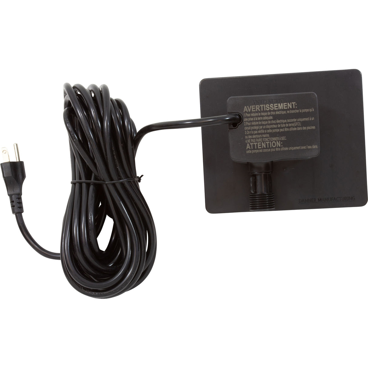 Pump, Submersible, Danner Cover Care Auto 360, 360gph, 3/4"GHT : 02531 - Danner Manufacturing Inc - 02531 - PartsForSpas.com