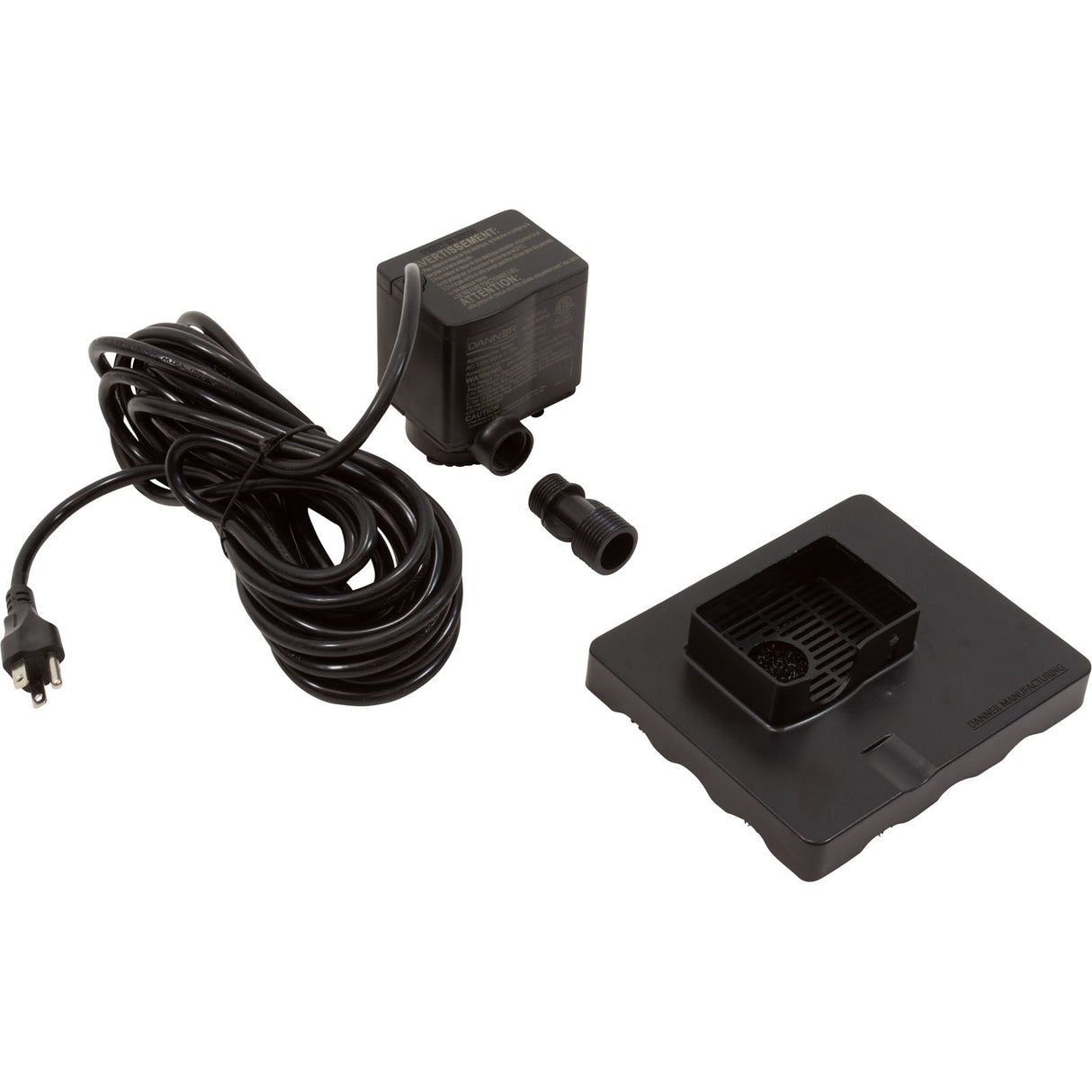 Pump, Submersible, Danner Cover Care Auto 360, 360gph, 3/4"GHT : 02531 - Danner Manufacturing Inc - 02531 - PartsForSpas.com
