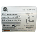 Pump, Circ, WW Iron Might, 1/15hp, 230v, 48fr, 50/60Hz, OEM : 3J10070-1E - Waterway Plastics - 806105550538 - PartsForSpas.com