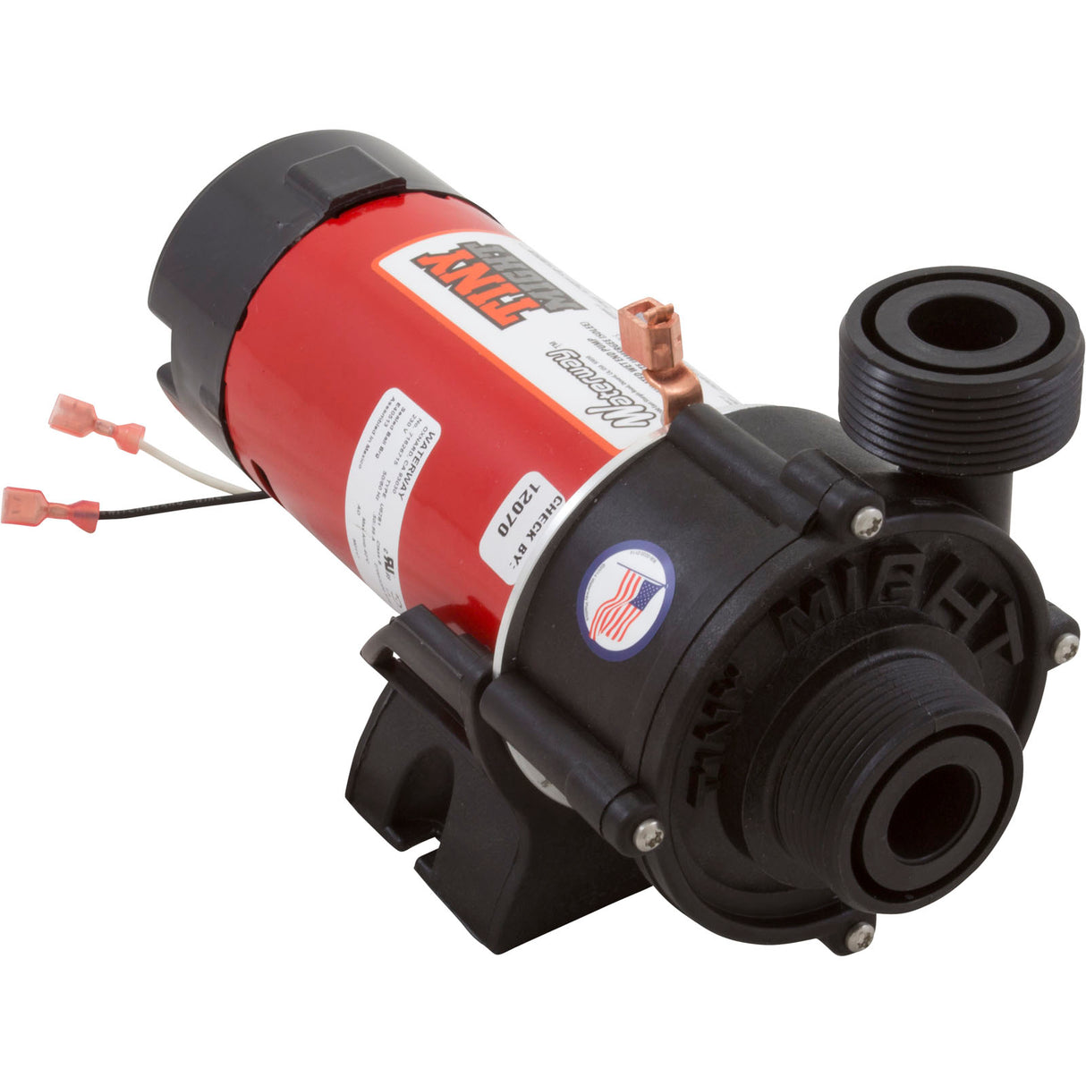 Pump, Circ, WW Tiny Might, 1/16hp, 230v, 1/2"s x s/1"Union, OEM : 3312620-14 - Waterway Plastics - 806105066152 - PartsForSpas.com