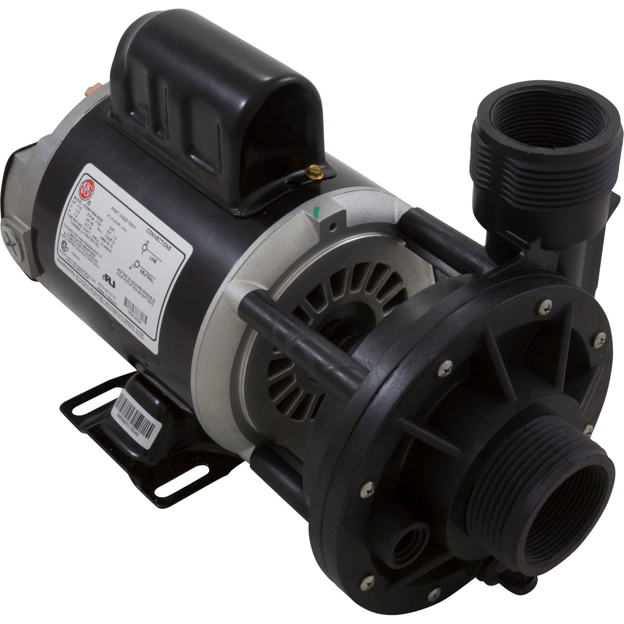 Pump, Circ, WW Iron Might, 1/15hp, 1.3A, 115v, 48fr, OEM : 3410030-1E - Waterway Plastics - 806105066459 - PartsForSpas.com