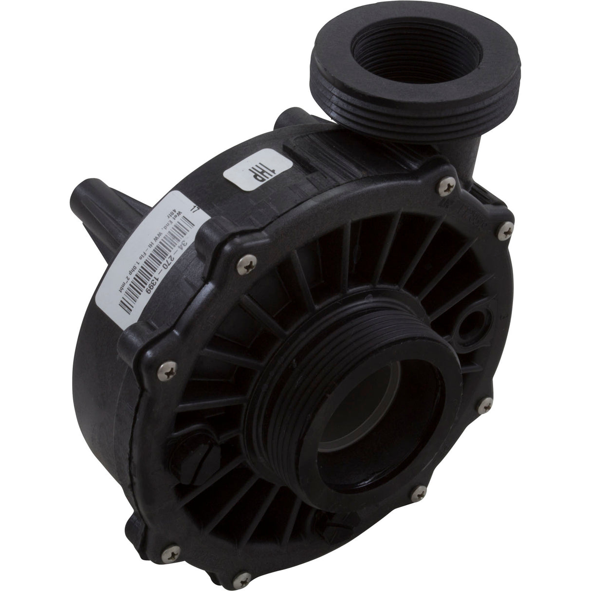 Wet End, WW Hi-Flo 1.0hp 2"mbt 48fr : 310-1130SD - Waterway Plastics - 806105061577 - PartsForSpas.com