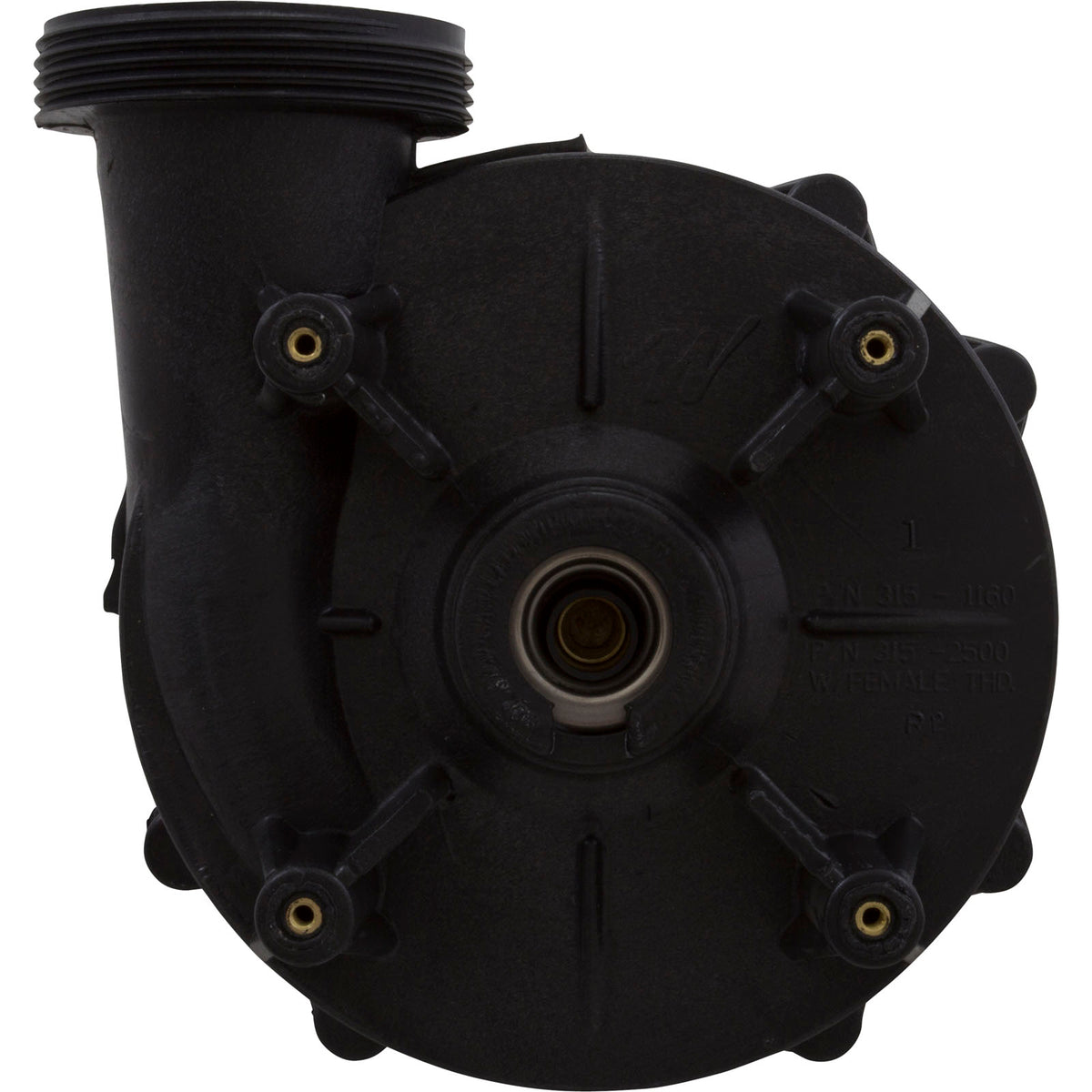 Wet End, WW Hi-Flo 2.0hp 2"mbt 48fr : 310-1141SD - Waterway Plastics - 8.06105E+11 - PartsForSpas.com