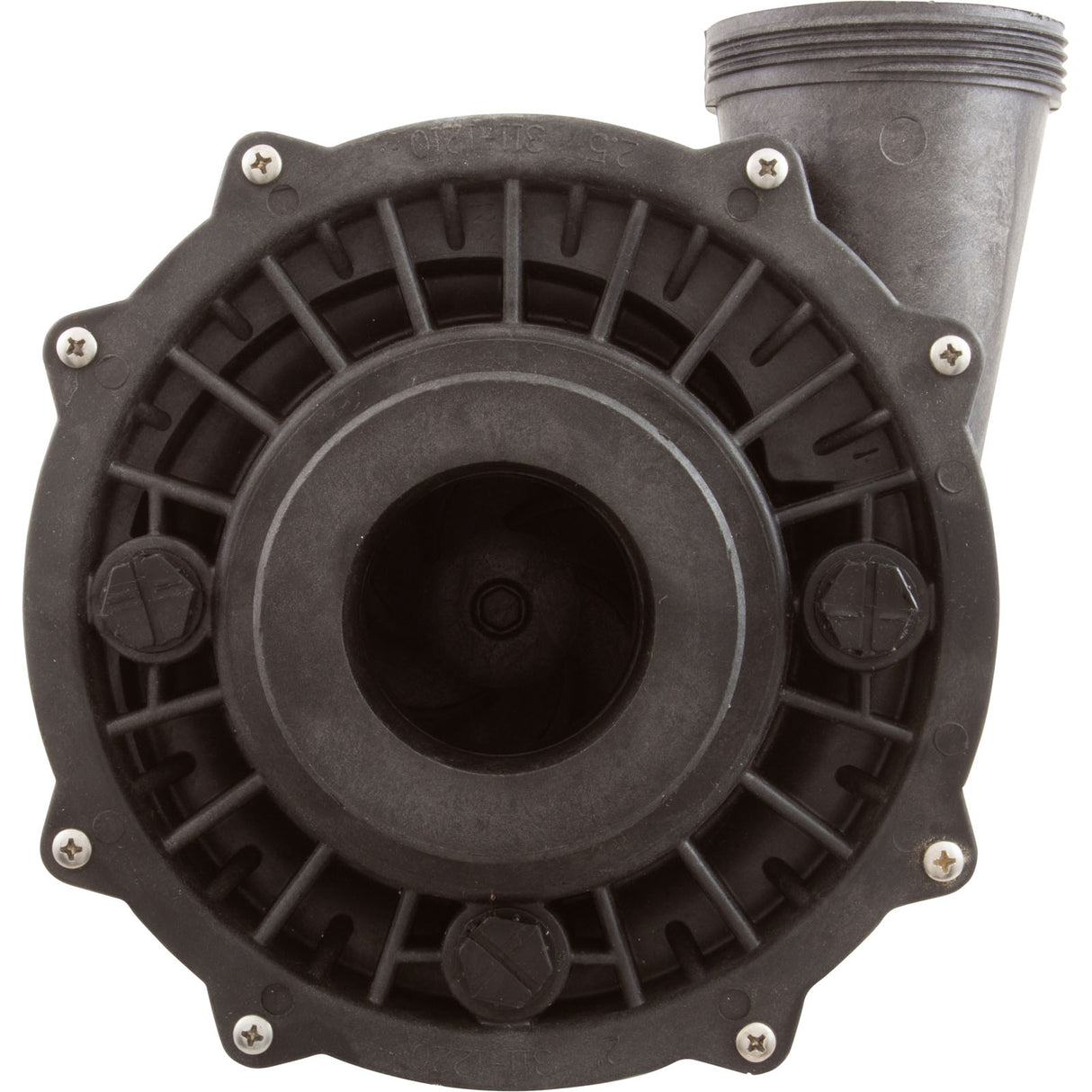 Wet End, WW Executive 5.0hp 2-1/2"mbt x 2"mbt 56fr : 310-1510 - Waterway Plastics - 806105062338 - PartsForSpas.com