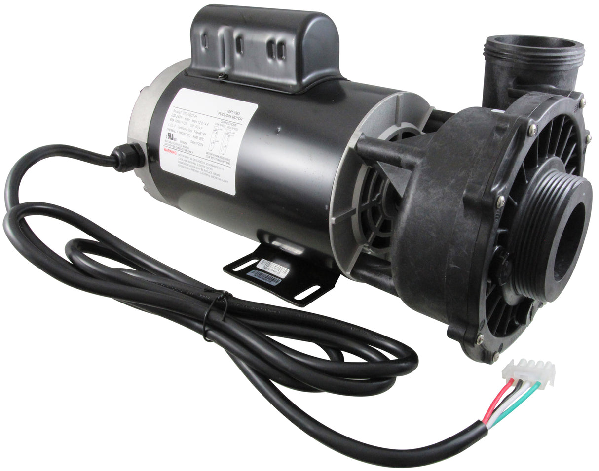 Pump, WW Executive, 4.0hp, 230V, 2-Spd, 56Fr, 2-1/2", 8ft Cord : ME-40226-25