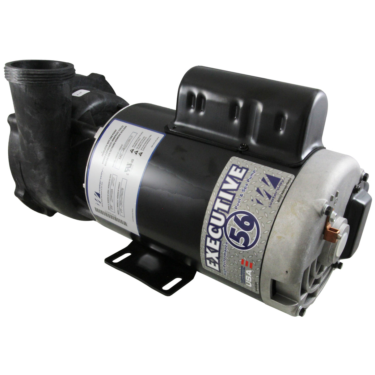 Pump, WW Executive, 3.0hp, 230V, 2-Spd, 56Fr, 2-1/2", 8ft Cord : ME-30226-25
