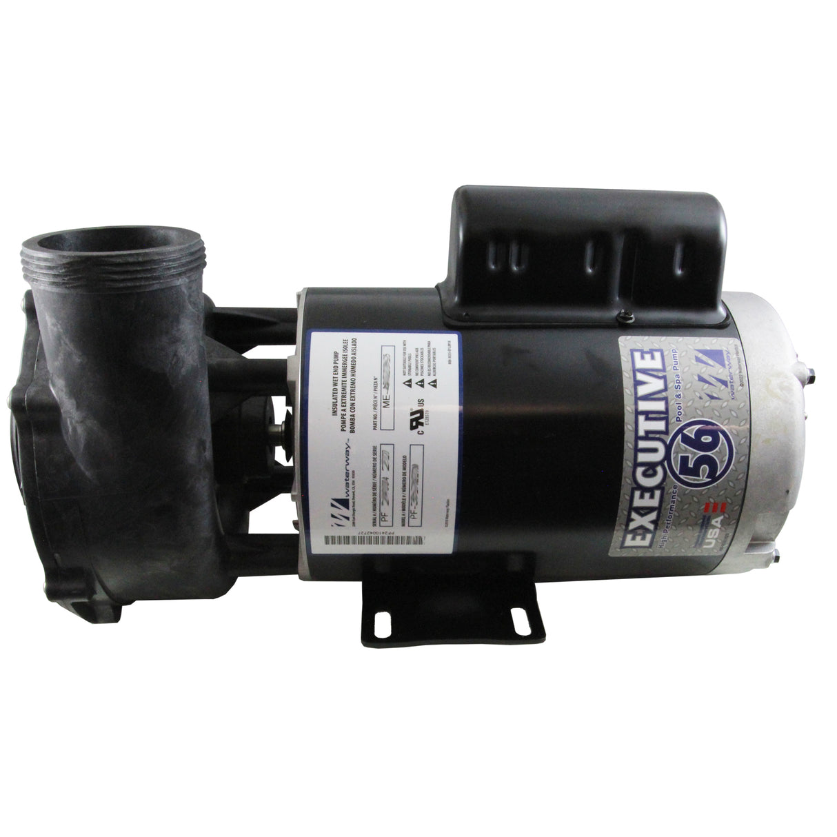 Pump, WW Executive, 3.0hp, 230V, 2-Spd, 56Fr, 2-1/2", 8ft Cord : ME-30226-25