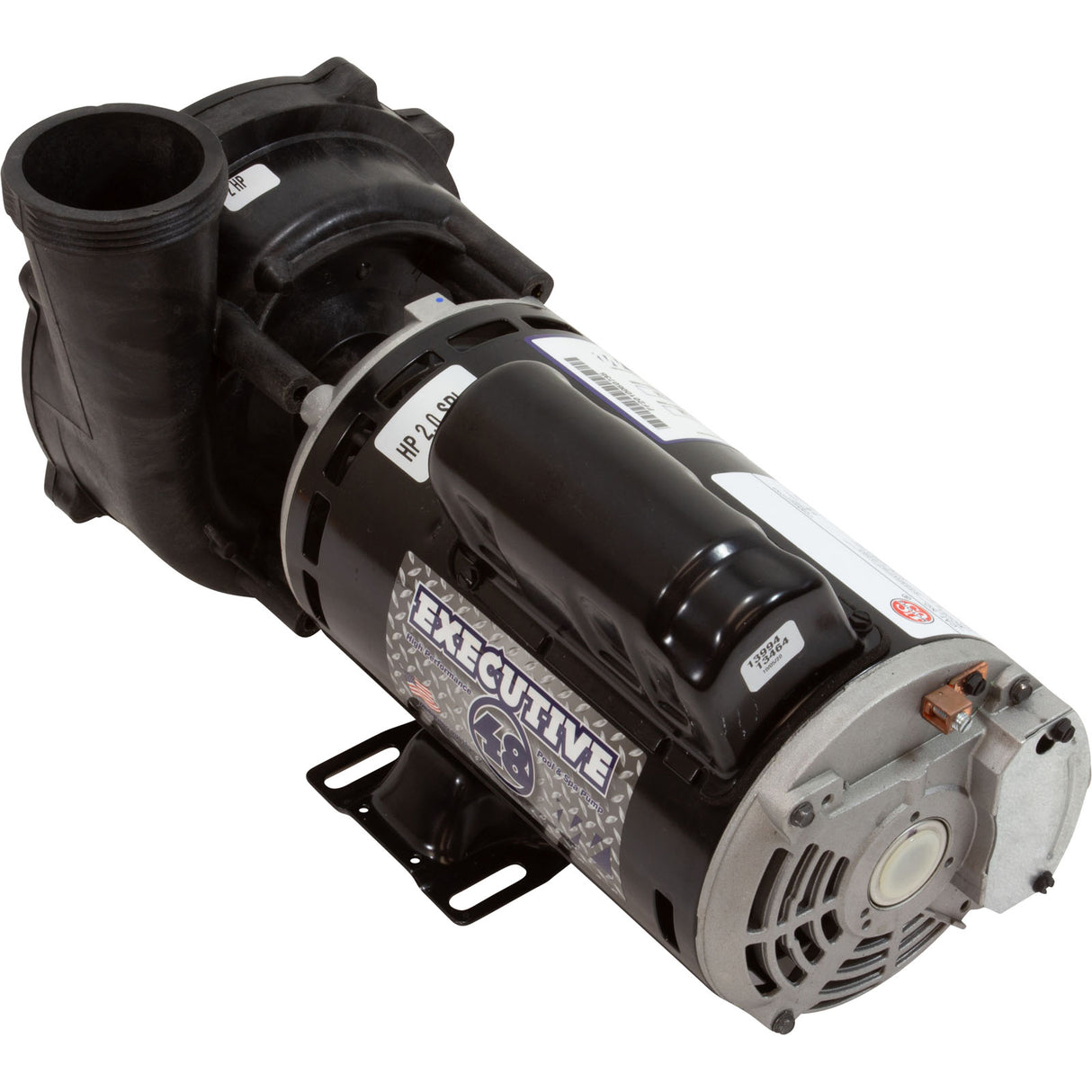 Pump, WW Exec, 2.0hp, 230v, 2-Spd, 48fr, 2", OEM : 3420820-1A - Waterway Plastics - 3420820-1A - PartsForSpas.com