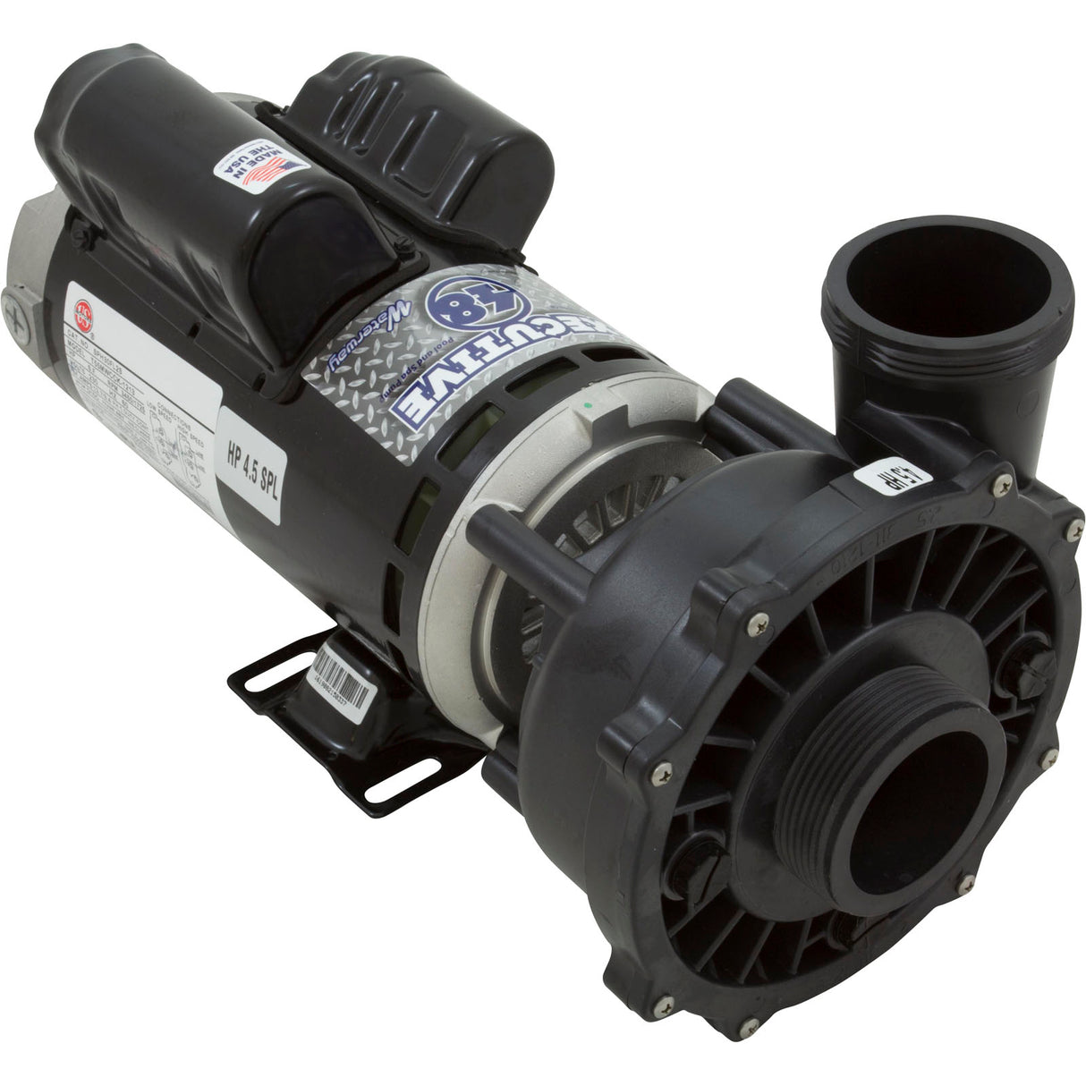 Pump, WW Exec, 4.5SPL, 230v, 2-Spd, 48fr, 2", OEM : 3421821-1A - Waterway Plastics - 806105075369 - PartsForSpas.com