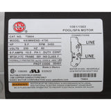 Pump, WW Exec, 3.0hp, 230v, 1-Spd, 56fr, 2", OEM : 3711221-1D