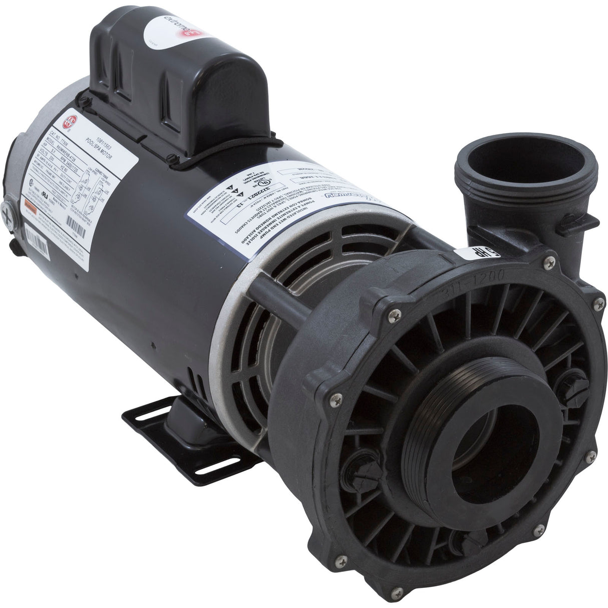 Pump, WW Exec, 5.0hp, 230v, 2-Spd, 56fr, 2-1/2" x 2", OEM : 3722021-13 - Waterway Plastics - 806105078667 - PartsForSpas.com