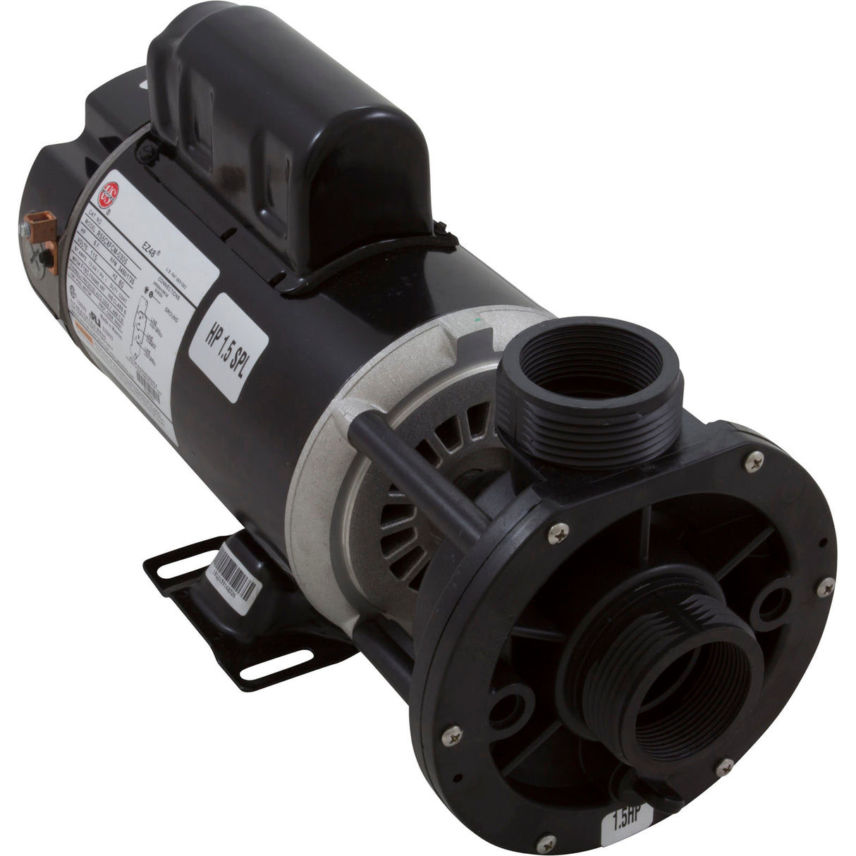 Pump, WW E-Series, 1.5SPL, 115v, 2-Spd, 48fr, 1-1/2", OEM : 3420610-15 - Waterway Plastics - 806105071989 - PartsForSpas.com