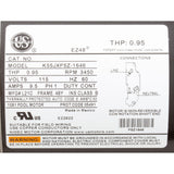 Pump, WW Hi-Flo II, 1.5SPL, 1-Spd, 115v, 6"Trp, 3ft Nema, Vert : SD-10-1-N