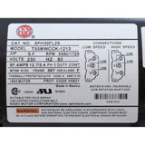 Pump, WW Hi-Flo, 4.0SPL, 230v, 2-Spd, 48fr, 2", OEM : 3421621-10 - Waterway Plastics - 3421621-10 - PartsForSpas.com