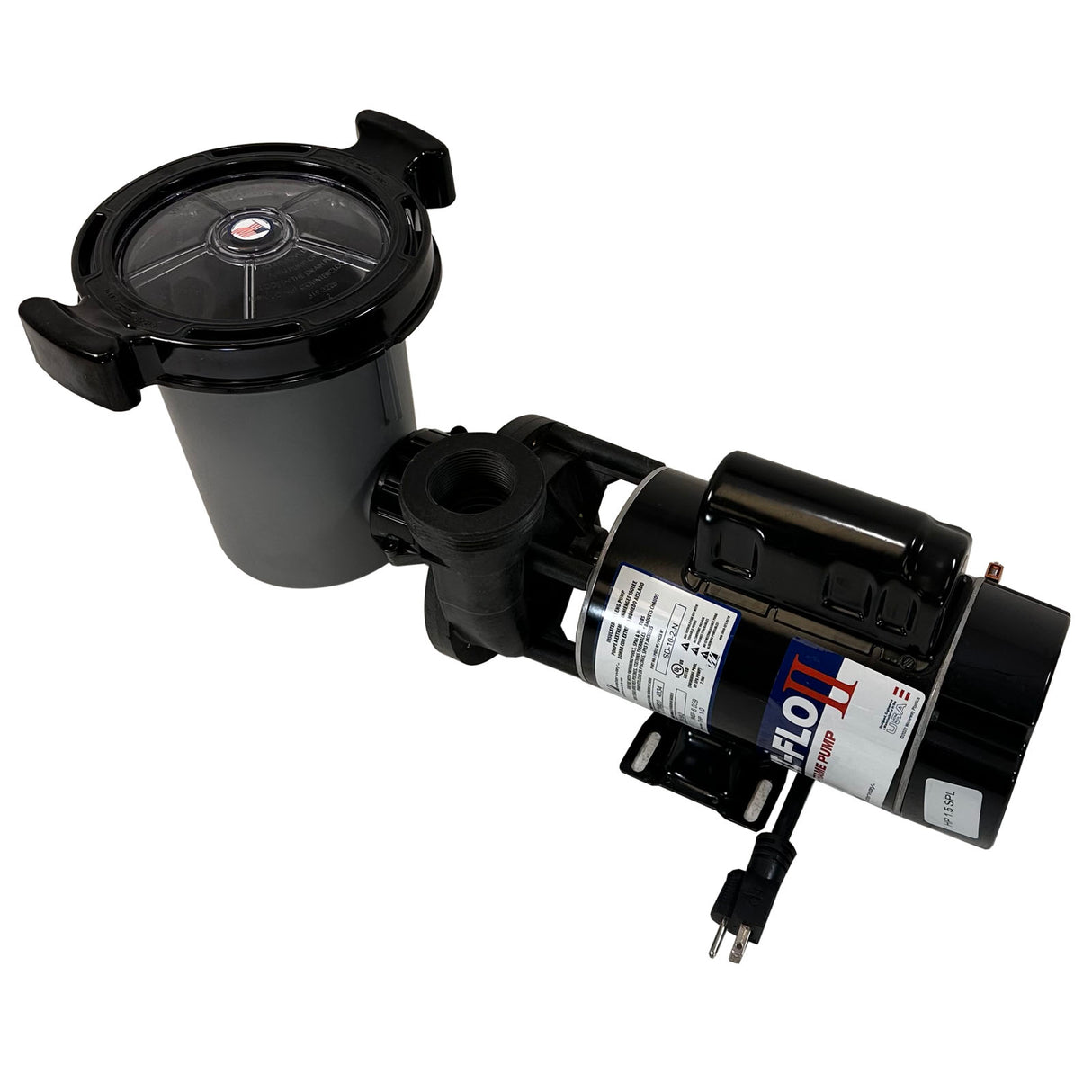 Pump, WW Hi-Flo II, 1.0SPL, 1-Spd, 115v, 6"Trp, ft Nema, Vert : SD-07-1-N