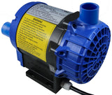 Pump, Syllent, 0.75 Horsepower, 115v, 100% Drain, JJ cord, OEM : MB71E0031AS/ULM - Mundial - MB71E0031AS/ULM - PartsForSpas.com