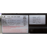 Pump, LX 48WUA, 1.5hp, 230v, 2-Spd, 48Fr, 2" : 48WUA1502C-II