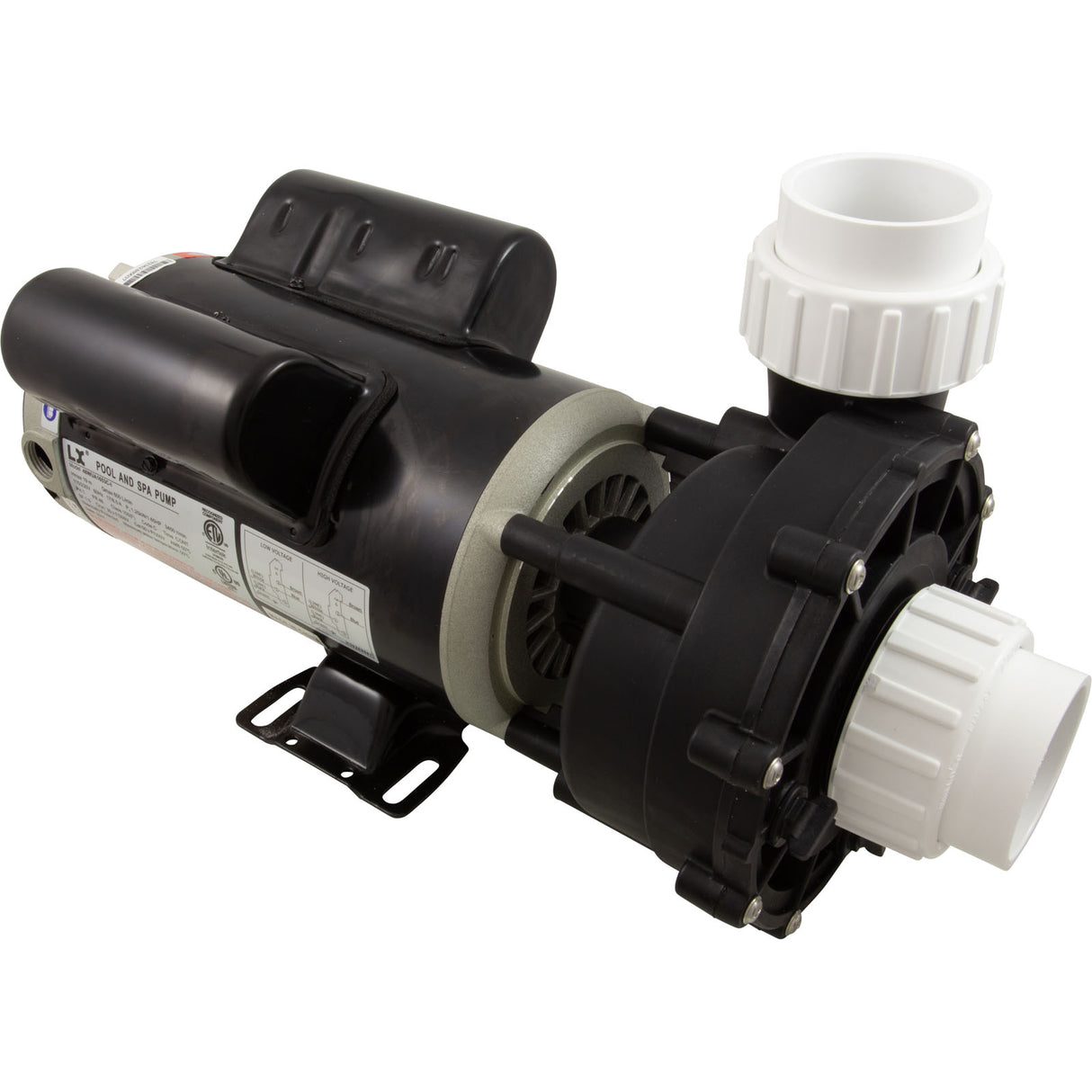 Pump, LX 48WUA, 1.65hp, 115v/230v, 1-Spd, 48Fr, 2" : 48WUA1653C-I - Lingxiao (LX) Pump - 48WUA1653C-I - PartsForSpas.com