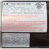 Pump, LX 56WUA, 4.0hp, 230v, 2-Spd, 56Fr, 2.5 x 2", SD : 56WUA400-II(2.5*2) - Lingxiao (LX) Pump - 56WUA400-II(2.5*2) - PartsForSpas.com