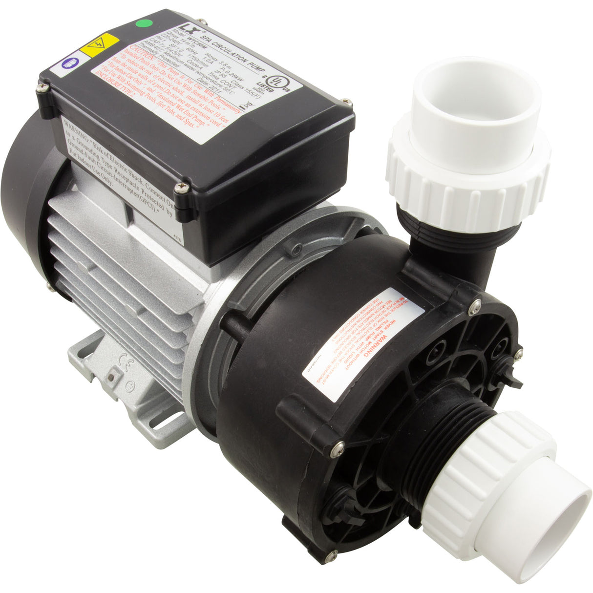 Pump, Circ, LX WTCM, 1/15hp, 230v, 48Fr, 1.5", Long Snout : WTC50MLS - Lingxiao (LX) Pump - WTC50MLS - PartsForSpas.com