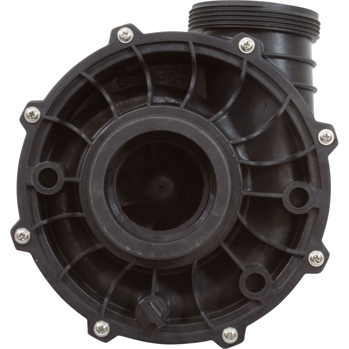 Wet End, LX 56WUA, 5.0hp, 2.5" x 2.5", 56 Frame : 56WUA500-IIWE - Lingxiao (LX) Pump - 56WUA500-IIWE - PartsForSpas.com