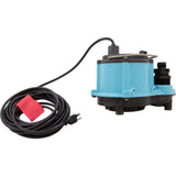 Pump, Submersible, Little Giant 6-CIM-R, 115v, 46GPM, 25' Cord : 506274