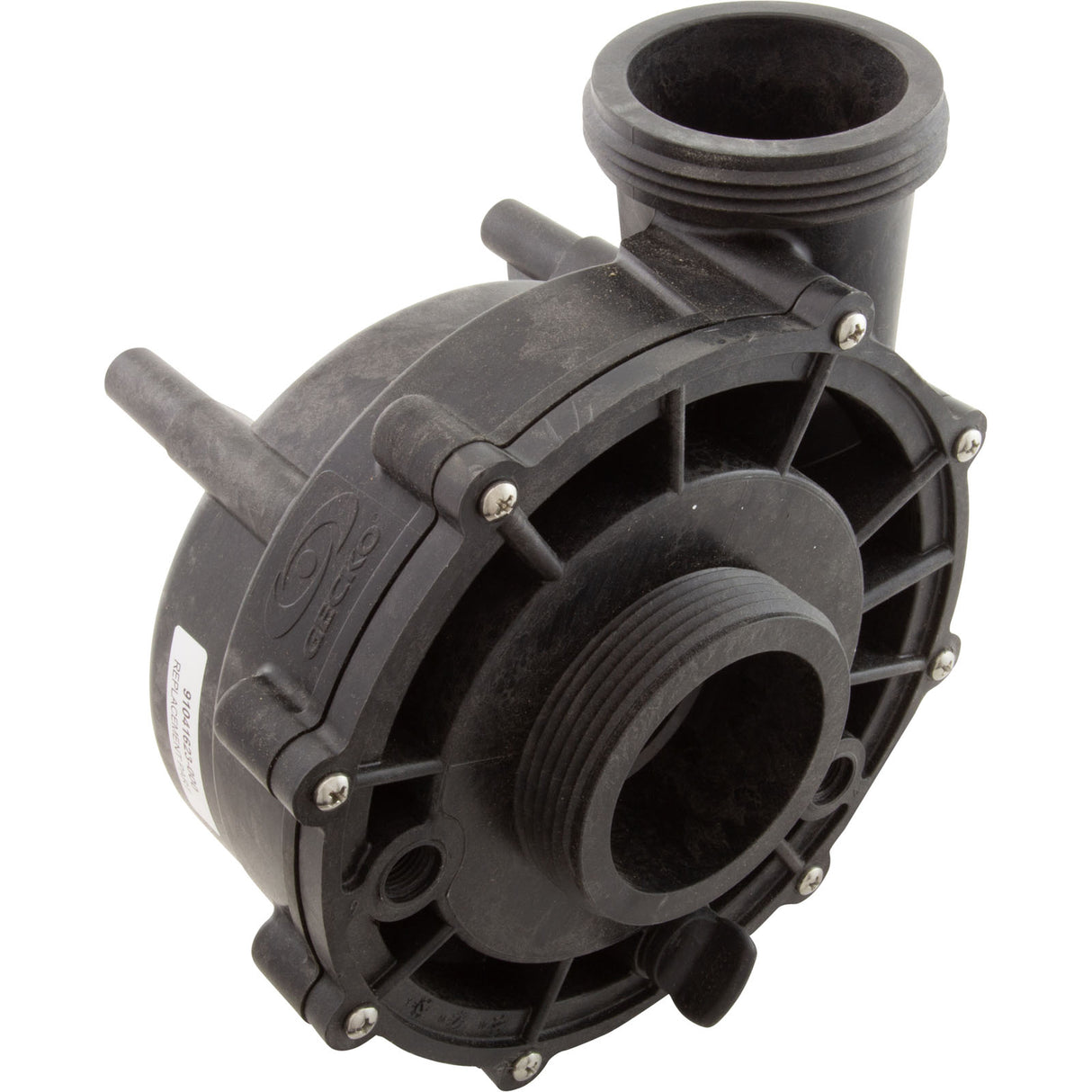 Wet End, Gecko AquaFlo FMXP2 2.5hp 2"mbt 6.1"dia 56fr : 91041623-000 - Aquaflo/Gecko - 91041623-000 - PartsForSpas.com