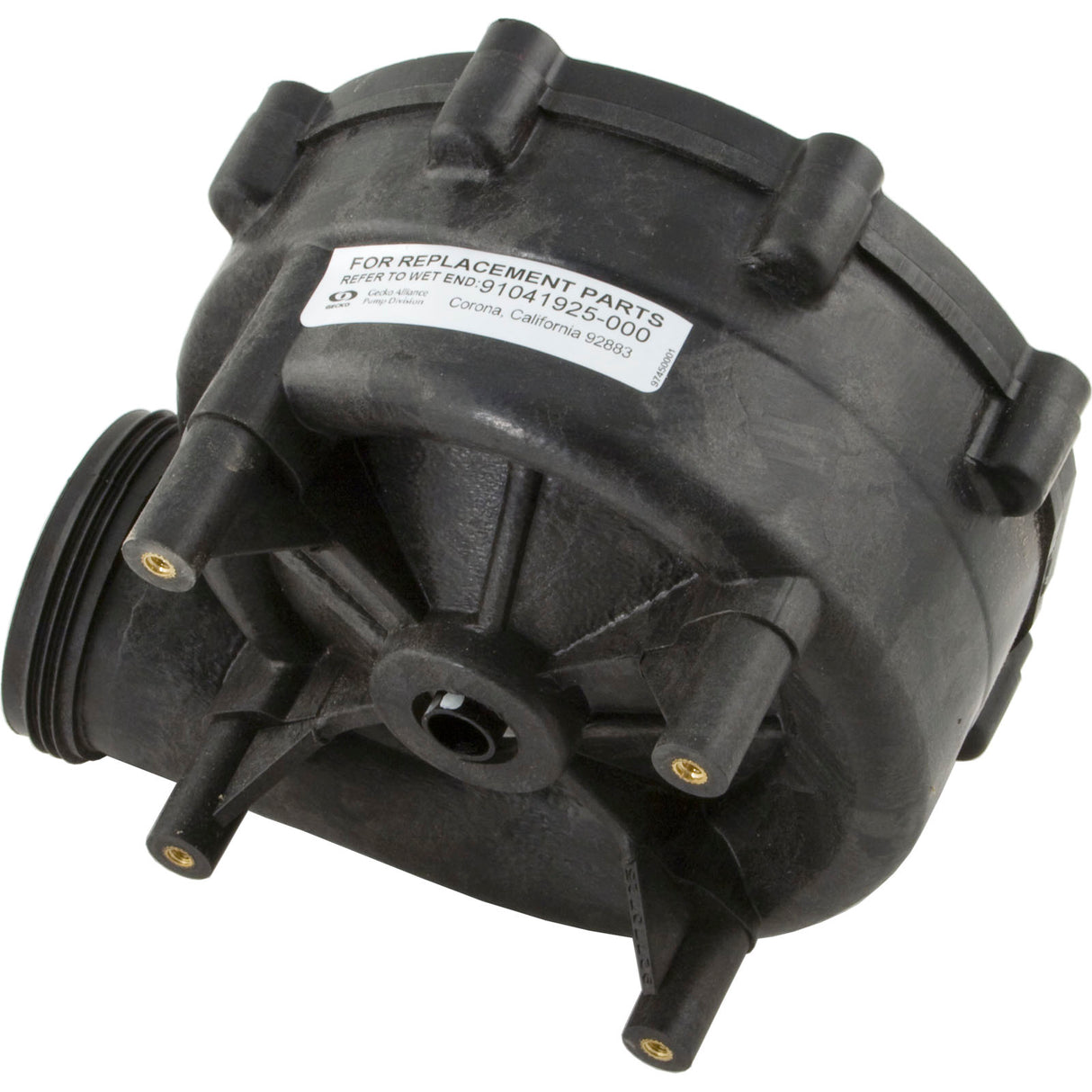 Wet End, Gecko AquaFlo XP2/XP2E 2.5hp, 2"mbt, 6.3"56fr : 91041925-000 - Aquaflo/Gecko - 91041925-000 - PartsForSpas.com