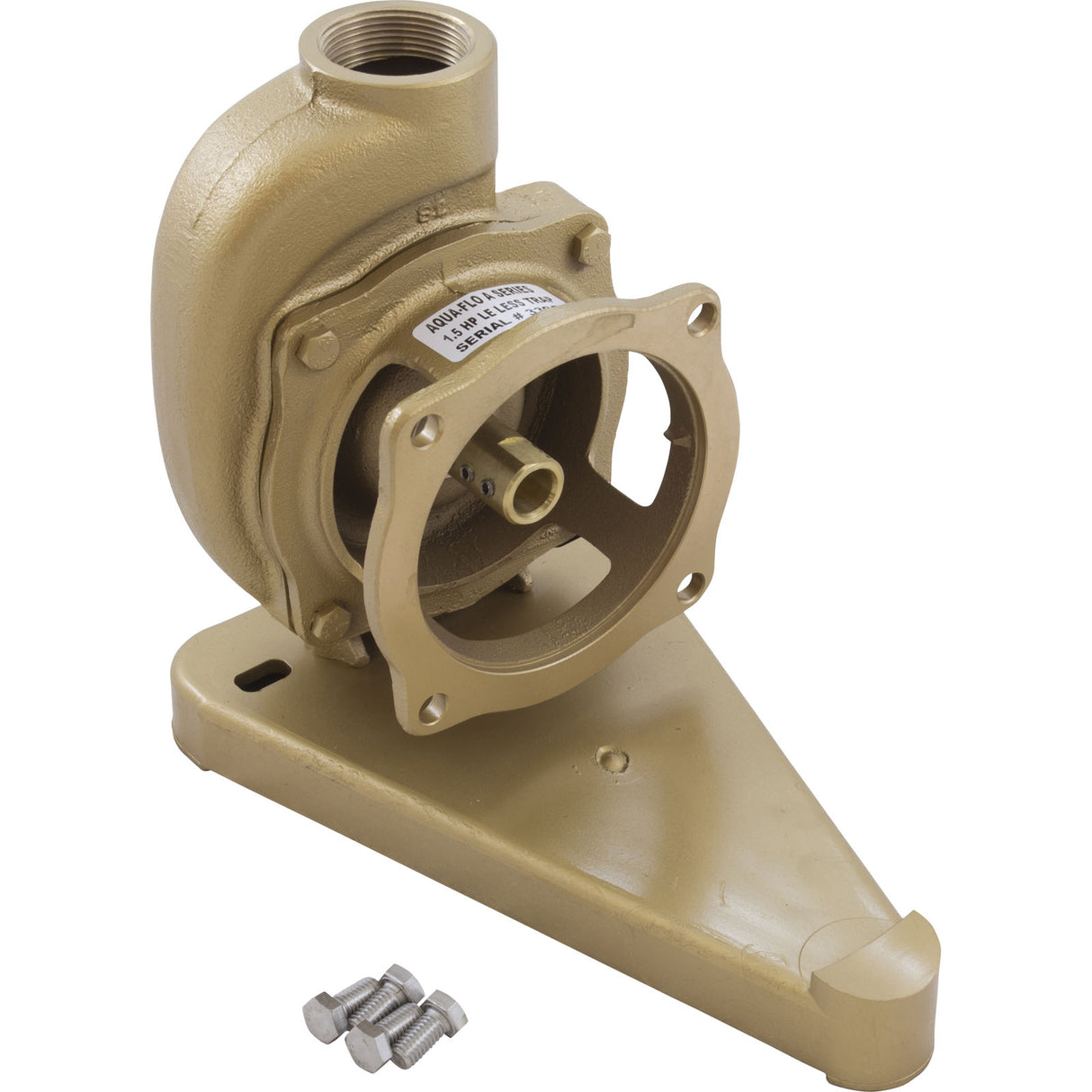 Wet End, Val-Pak AquaFlo A, 1.5hp, 1-1/2", No Trap : 11915010 - Val-Pak - 11915010 - PartsForSpas.com