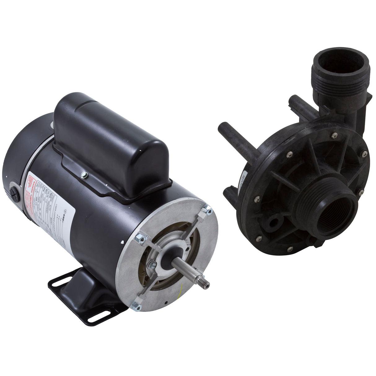 Unassembled Pump Kit, FMHP, 1hp, Century, 115v, 2Spd, 48fr, 1-1/2" : 02110000-1010HZW - AquaFlo/Century - 02110000-1010HZW - PartsForSpas.com