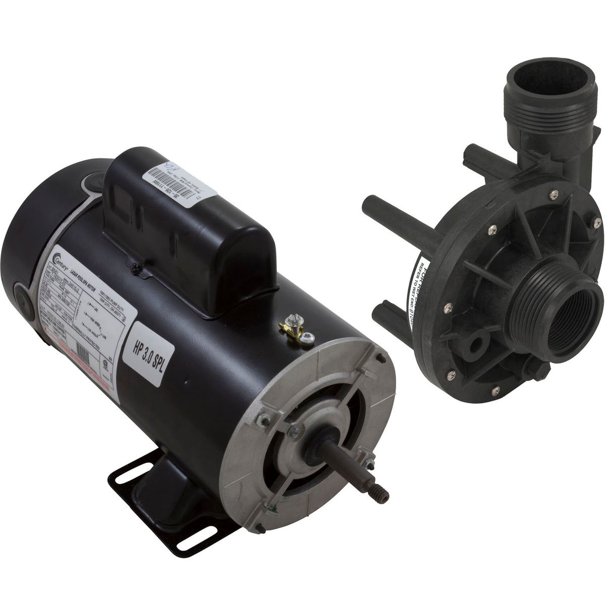 Unassembled Pump Kit, FMHP, 2hp, Century, 230v, 2Spd, 48fr, 1-1/2" : 02120000-1010HZW