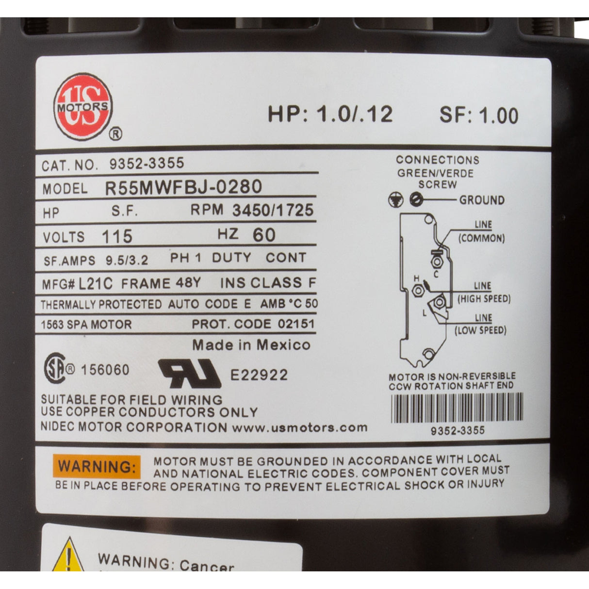 Pump, AquaFlo XP2, 1.0 OPhp/1.5hp 115v, 2-Spd, 48fr, 2", OEM : 06610006-2040 - Aquaflo/Gecko - 06610006-2040 - PartsForSpas.com