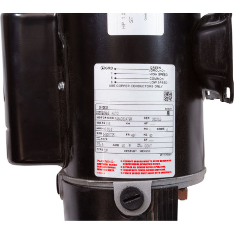 Pump, Aqua Flo XP2, 1.0hp Century, 115v, 2-Speed, 48 Frame, 2" : - Aqua Flo -  - PartsForSpas.com