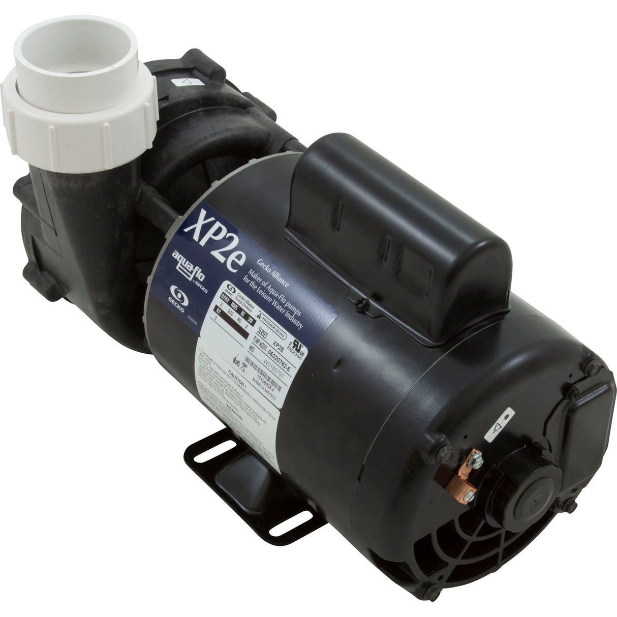 Pump, Gecko XP2E, 3.0hp, 230v, 2-Spd, 56fr, 2.5" Intake, 2"Dis, OEM : 05320762-5040 - Gecko Alliance - 05320762-5040 - PartsForSpas.com