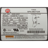 Pump, Circ, Gecko Aqua Flo CMHP, 1/15hp, 230v, 1-1/2", OEM, CE : 02093001-2010CE