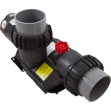 SwimJet Sys, Speck BADU Stream II, 4.0hp, Square Cover, 2-Jet : SS484-2400M-1SW - Speck Pumps - SS484-2400M-1SW - PartsForSpas.com