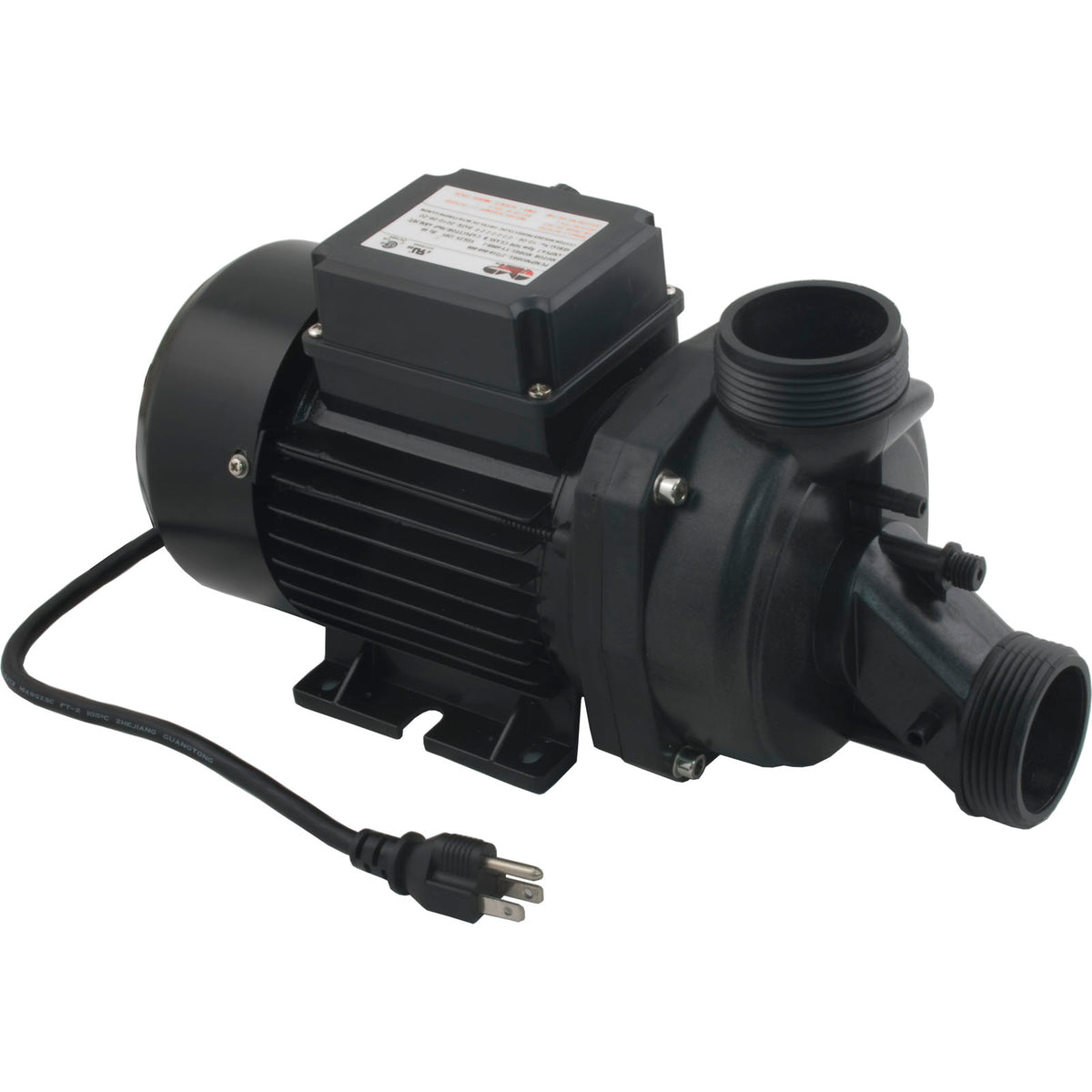 Pump, Bath, CMP Ninja, 115v, 1-1/2"mbt, 6.3A, OEM, AS : 27210-060-900 - Custom Molded Products - 27210-060-900 - PartsForSpas.com