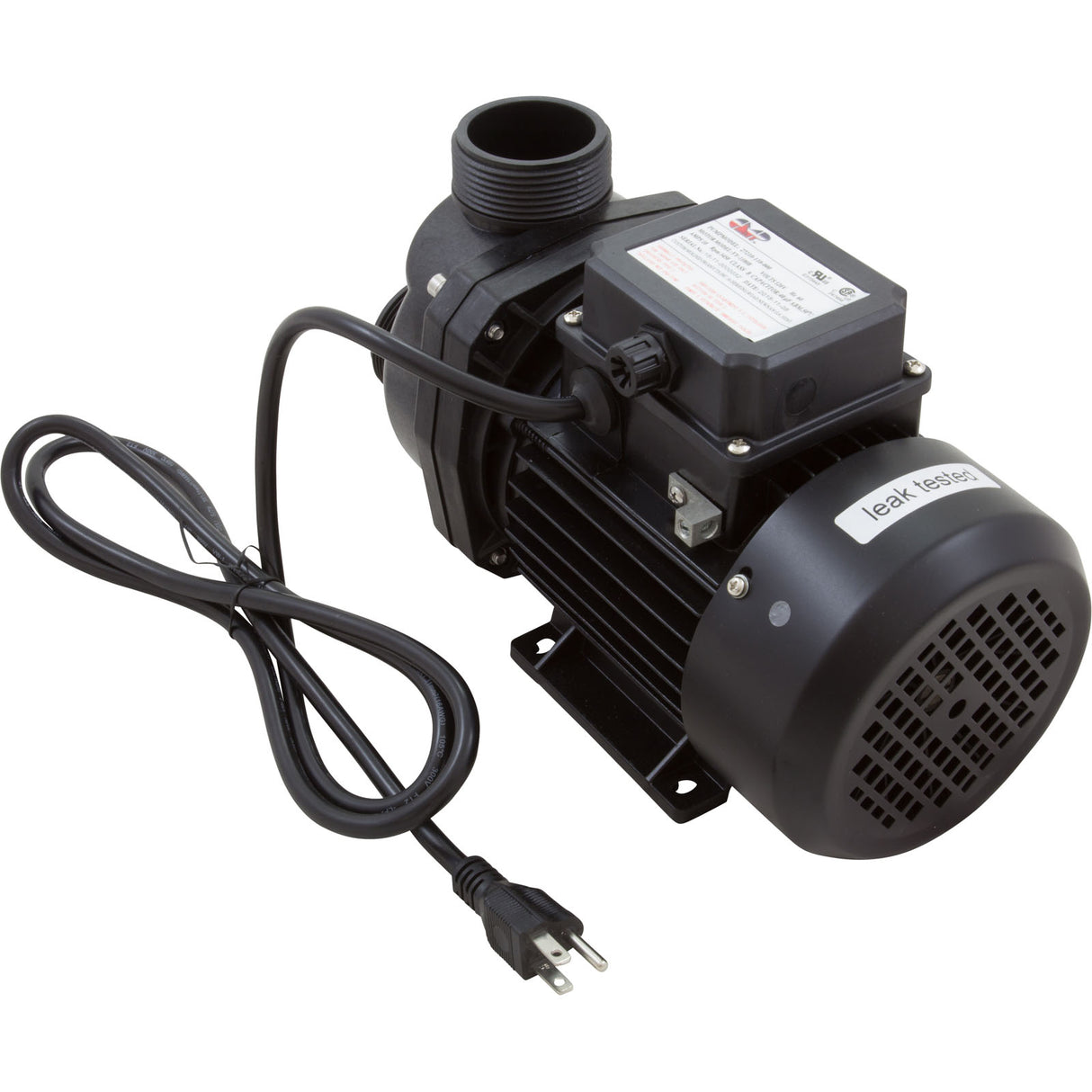 Pump, Bath, CMP Nexxus, 115v, 1-1/2"mbt, 10.0A, Nema Cord, OEM, AS : 27210-110-000 - Custom Molded Products - 27210-110-000 - PartsForSpas.com