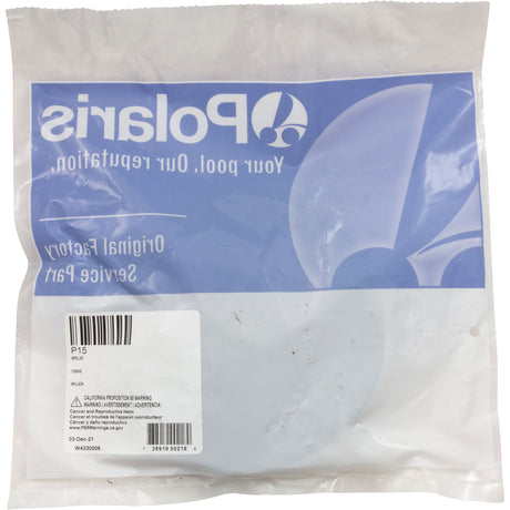 Impeller, Zodiac Polaris, Booster Pump : P15 - Polaris/Zodiac - 7.38919E+11 - PartsForSpas.com